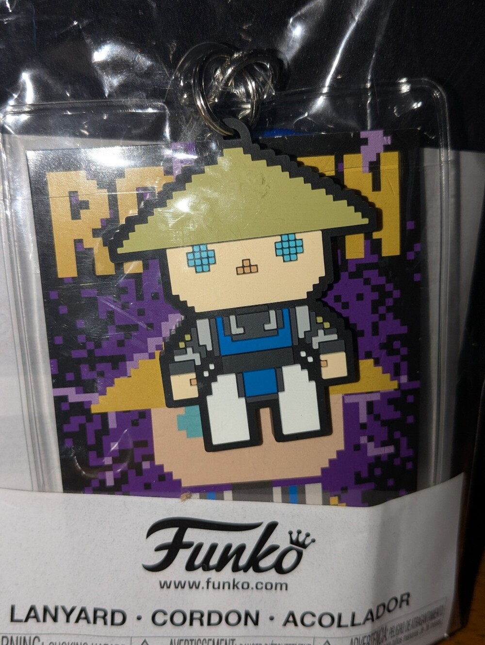NWT Funko 8-Bit Raiden Lanyard Mortal Kombat GameStop Exclusive